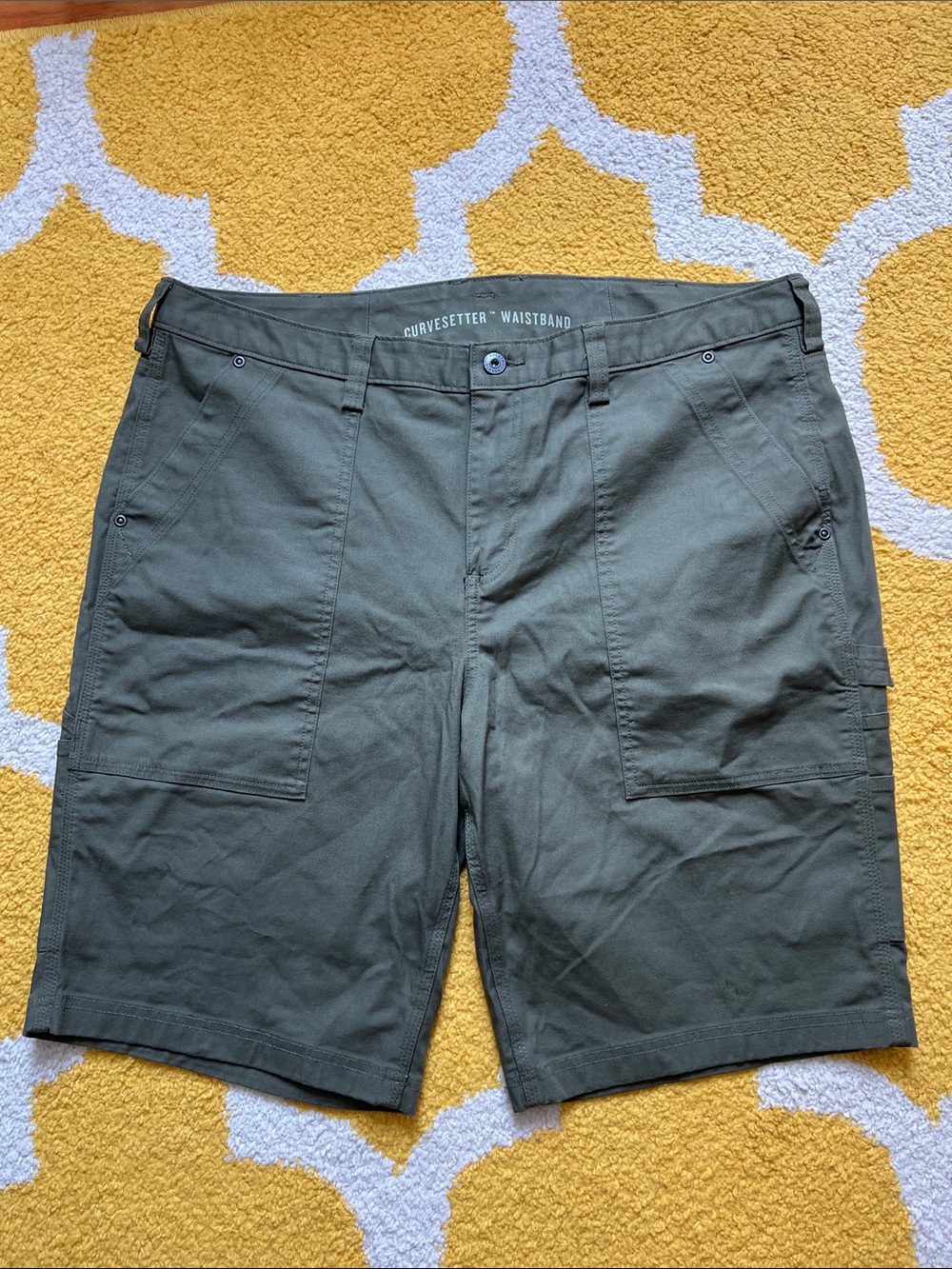 Duluth Trading cargo shorts